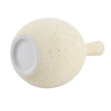Ceramic Flower Vase Small Fresh Flower Arrangement Vase for Home Office Decoration - Top-Down View