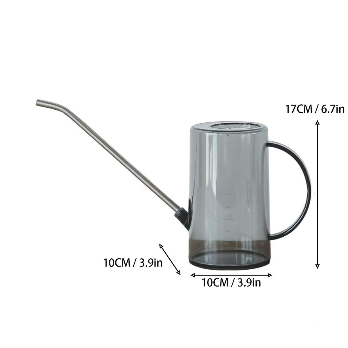 Succulent Watering Bottle Plastic Transparent Watering Bottle Long Nozzle Watering Pot