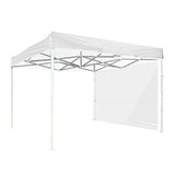 Canopy Tent Sidewall Polyurethane Lining Water Resisting Ultraviolet Ray Resisting Canopy Sunwall - Front View