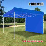 Canopy Tent Sidewall Polyurethane Lining Water Resisting Ultraviolet Ray Resisting Canopy Sunwall - 45-Degree Angle