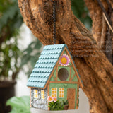 Bird House Bird Nest Resin Decoration Bird House Statue Garden Decoration - Extra Image