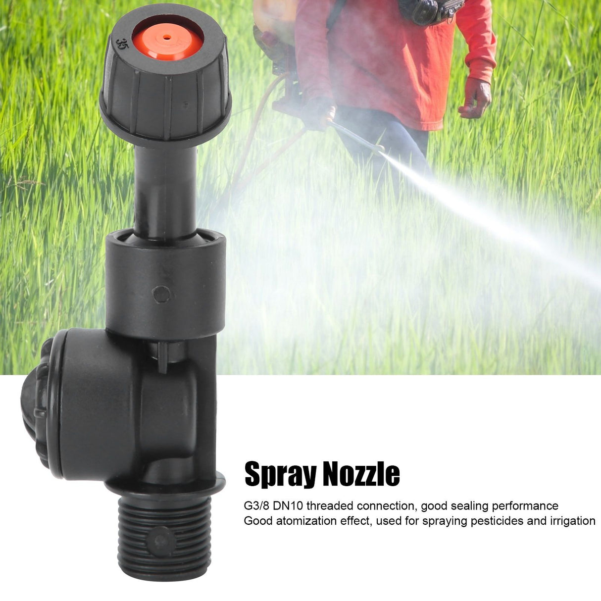 3Pcs G3/8 DN10 Spray Nozzles Agricultural Electric Insecticide Sprayer Accessories