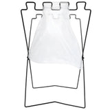BBQ Picnic Portable Trash Bag Rack Environmental Protection Iron Wire Folding Shelf