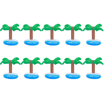 10Pcs Inflatable Drink Holder PVC Floating Cup Mat for Swimming Pool Party Beach