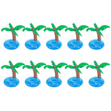 10Pcs Inflatable Drink Holder PVC Floating Cup Mat for Swimming Pool Party Beach