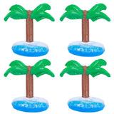 10Pcs Inflatable Drink Holder PVC Floating Cup Mat for Swimming Pool Party Beach