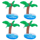 10Pcs Inflatable Drink Holder PVC Floating Cup Mat for Swimming Pool Party Beach