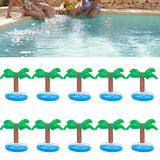 10Pcs Inflatable Drink Holder PVC Floating Cup Mat for Swimming Pool Party Beach - Extra Image