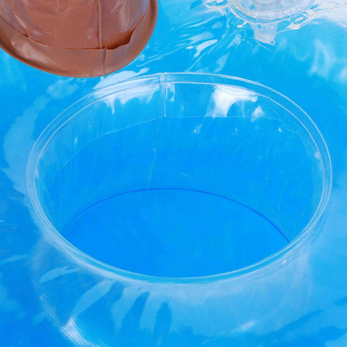 10Pcs Inflatable Drink Holder PVC Floating Cup Mat for Swimming Pool Party Beach