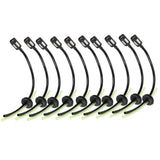 10Pcs Fuel Filter Hose Assembly Kit Replacement for GX35 Lawn Mower Brush Cutter Parts - Top-Down View