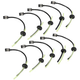 10Pcs Fuel Filter Hose Assembly Kit Replacement for GX35 Lawn Mower Brush Cutter Parts - Rear View
