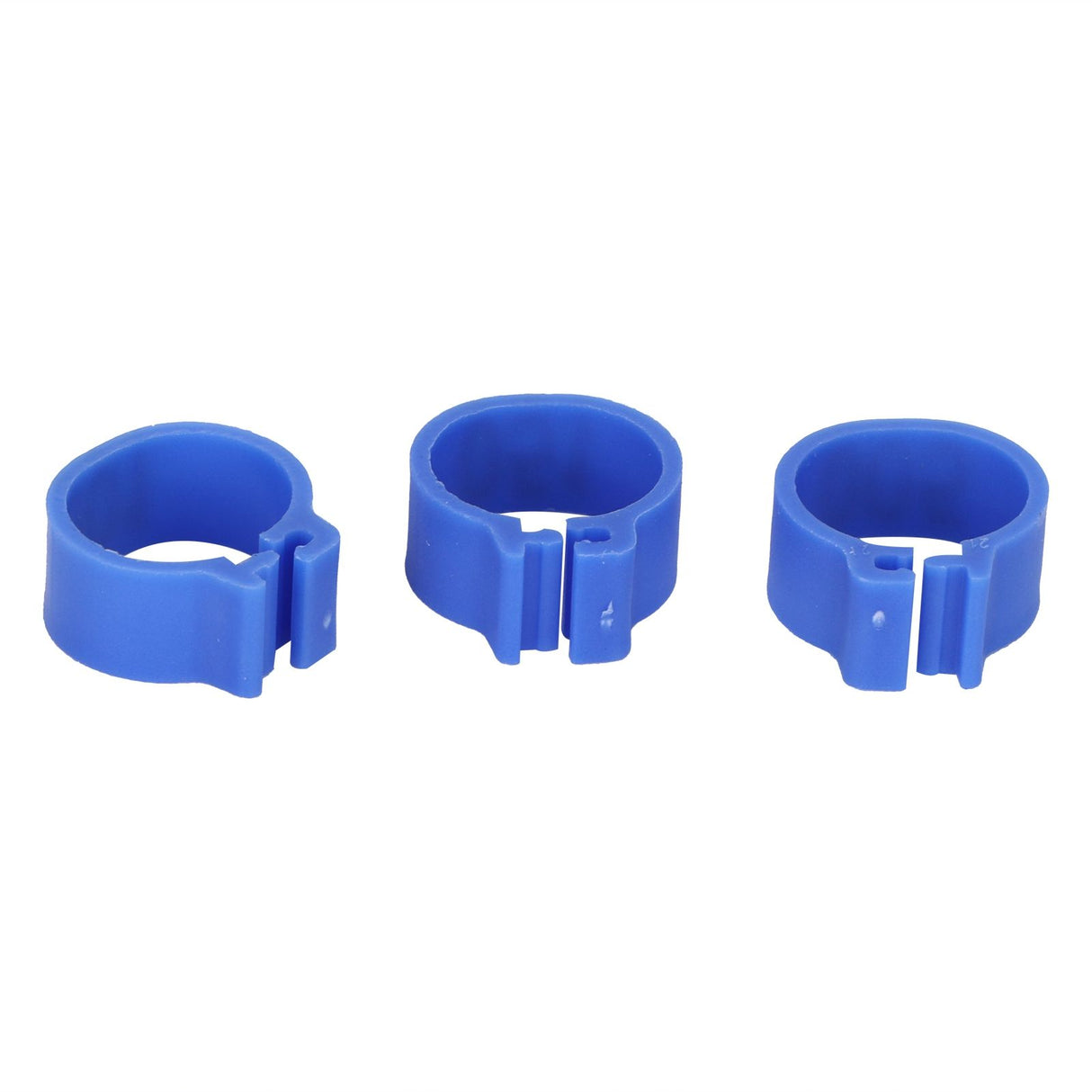 100Pcs Bird Foot Rings Bands 10mm 001-100 Numbered Pigeons Identify Clip Poultry SupplyBlue