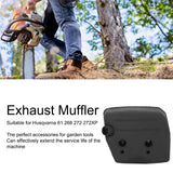Exhaust Muffler Silencer Deflector Kit Accessory Fit for Husqvarna 61 268 272 272XP