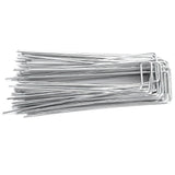 50Pcs Garden Stakes Ground Staple Spikes U shaped Fixer Weed Barrier Fabric Landscape Lawn