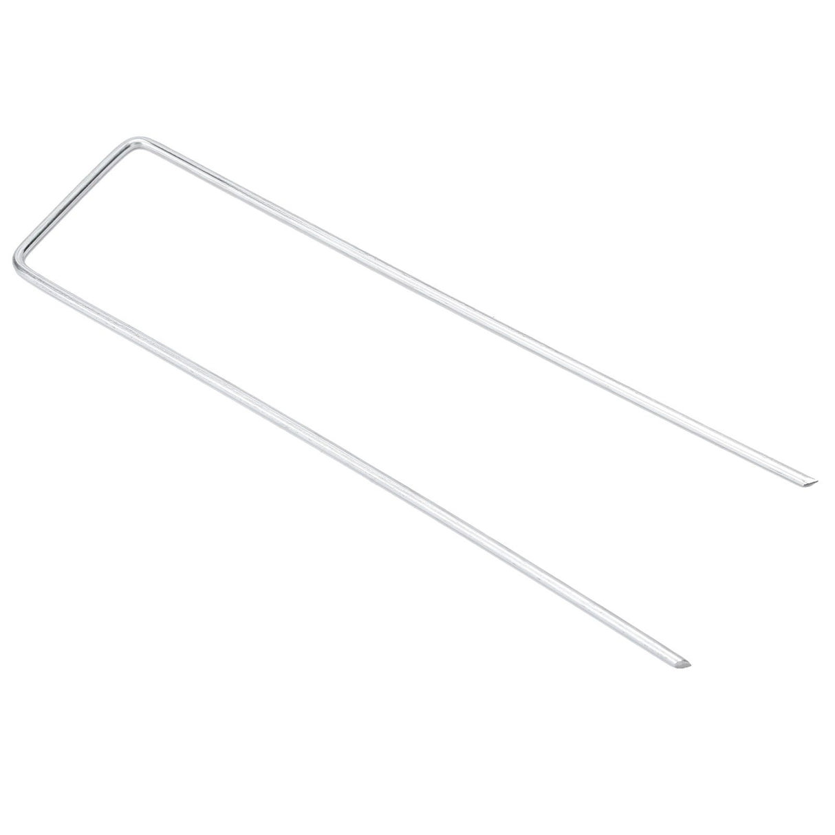 50Pcs Garden Stakes Ground Staple Spikes U shaped Fixer Weed Barrier Fabric Landscape Lawn