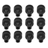 12PCS G1/2 G3/4 Female Thread Faucet Garden Hose Adapter Reusable Connector Fittings