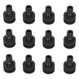 12PCS G1/2 G3/4 Female Thread Faucet Garden Hose Adapter Reusable Connector Fittings