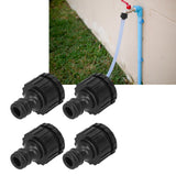 12PCS G1/2 G3/4 Female Thread Faucet Garden Hose Adapter Reusable Connector Fittings