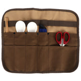 Tableware Storage Bag Portable Hanging BBQ Cutlery Organizer for Picnic Barbecue - Low Angle