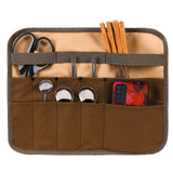 Tableware Storage Bag Portable Hanging BBQ Cutlery Organizer for Picnic Barbecue
