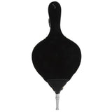 Fireplace Bellows Manual Wood Air Blower for Outdoor Camping BBQ Grill Chimney Fire ToolsSilver Nozzle