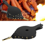 Fireplace Bellows Manual Wood Air Blower for Outdoor Camping BBQ Grill Chimney Fire ToolsGold Nozzle - Extra Image