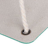 Planter Holder Flowerpot Hanging Rack Hanger with PU Leather Base Cotton Rope for GardeningGreen 10cm - Extra Image