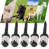 5PCS Ear Tag Needle Pin for Cattle Cows Pigs Goats Sheep Ear Tag Applicator Pliers Livestock Use