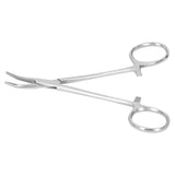 12.5cm Curved Hemostatic Forceps Stainless Steel Hair Tweezers Pliers Livestock Accessory