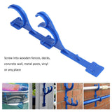 Plastic Pool Hanger Hook for Pool Telescoping Pole Vacuum Hose Leaf Skimmer Garden Tools - Extra Image