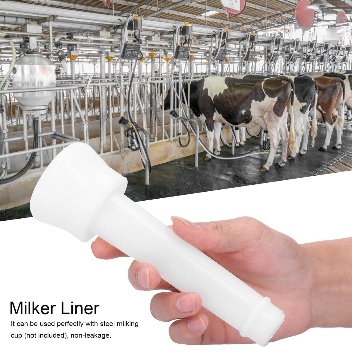 2PCS Milk Liner Silicone Milking Machine Lining Replacement Parts for Cow Milking Machine