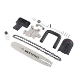Angle Grinder to Electric Chain Saw Converter Adapter Chain Saw Attachment Gardening Tool