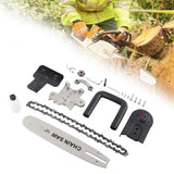 Angle Grinder to Electric Chain Saw Converter Adapter Chain Saw Attachment Gardening Tool