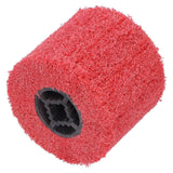 Nylon Polishing Wheel Polishing Machine Burnishing Wheel Polisher Accessory 120x100mm Red