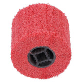 Nylon Polishing Wheel Polishing Machine Burnishing Wheel Polisher Accessory 120x100mm Red