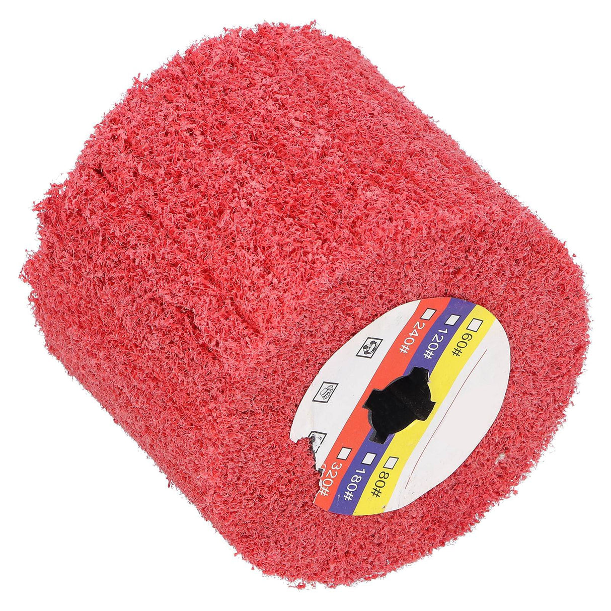 Nylon Polishing Wheel Polishing Machine Burnishing Wheel Polisher Accessory 120x100mm Red