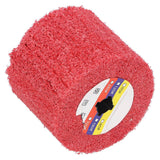 Nylon Polishing Wheel Polishing Machine Burnishing Wheel Polisher Accessory 120x100mm Red