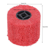 Nylon Polishing Wheel Polishing Machine Burnishing Wheel Polisher Accessory 120x100mm Red