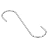 S shape Hook Stainless Steel Hanger Hook Courtyard Balcony Bird Feeder Accessory - Side View