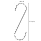 S shape Hook Stainless Steel Hanger Hook Courtyard Balcony Bird Feeder Accessory