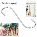 S shape Hook Stainless Steel Hanger Hook Courtyard Balcony Bird Feeder Accessory