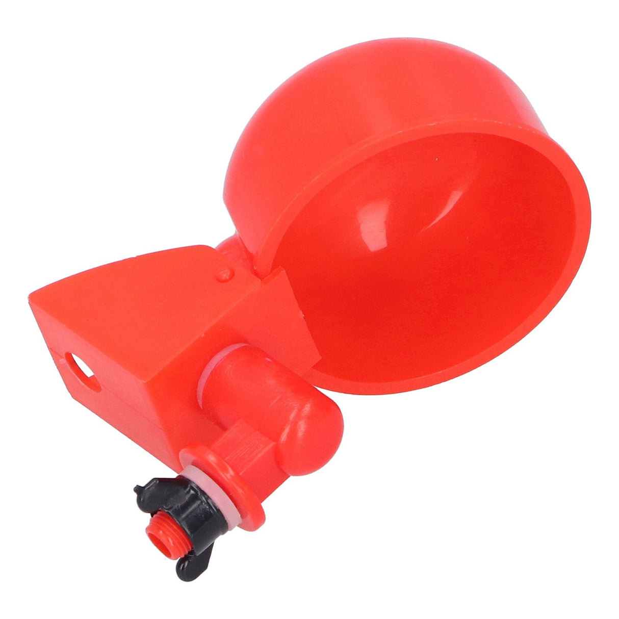 2pcs Automatic Chicken Water Cup Red Plastic Drinking Bowl for Poultry Pigeon Bird