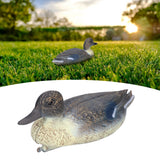 Plastic Simulation Duck Lifelike Duck Decoration Hunting Decoy for Garden 34.5 x 13cm