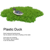 Plastic Simulation Duck Lifelike Duck Decoration Hunting Decoy for Garden 34.5 x 13cm