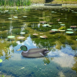 Plastic Duck Outdoor Simulation Floating Decoying Duck Garden Decorations 34.5x13cm - Extra Image