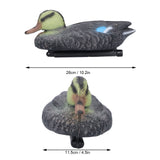 Floating Duck Decoy Simulation Hunting Duck Garden Pool Yard Lake Decoration 26x11.5cmFemale