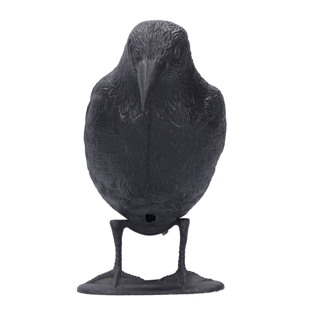Simulation Plastic Crow Statue Hunting Bait Decoys Tool for Outdoor Garden Decoration