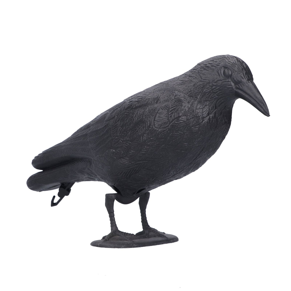 Simulation Plastic Crow Statue Hunting Bait Decoys Tool for Outdoor Garden Decoration
