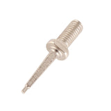 2Pcs Ear Tag Needle Stainless Steel Ear Tag Applicator Pliers Pin Nail for Cattle Pigs Sheep