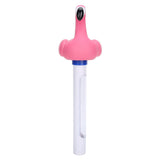 Cartoon Animal Shaped Floating Swimming Pool Water Thermometer Pool Temperature Meter with String - Top-Down View